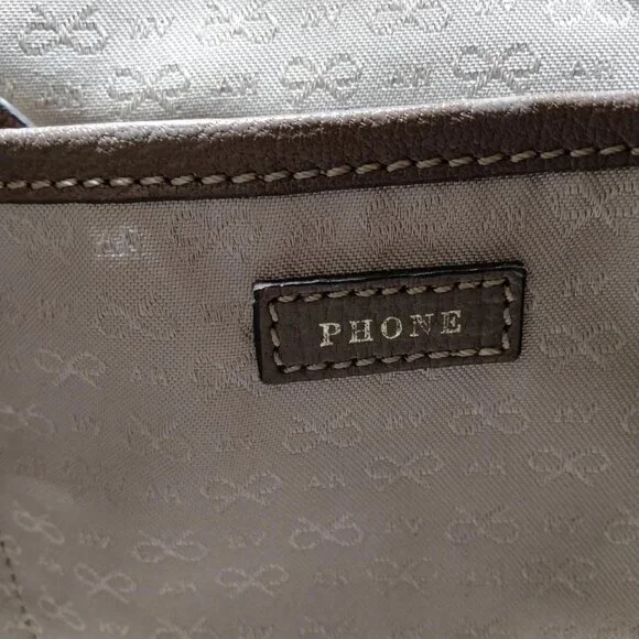 Anya Hindmarch Hand Bag Brown Leather 3131635